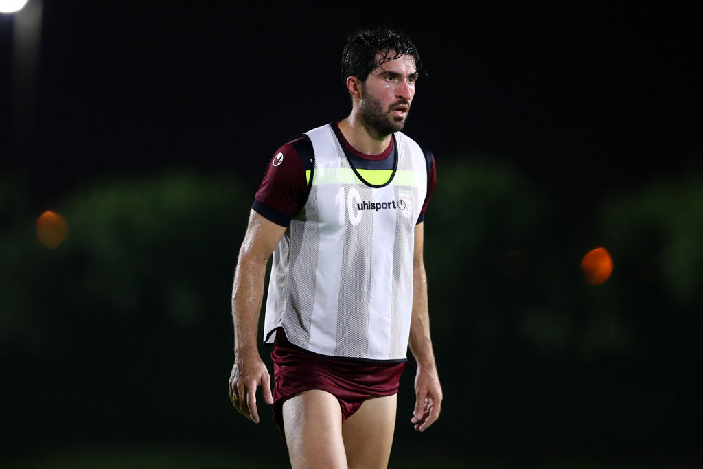 تیم ملی، اولین تمرین خود را در قطر برگزار کرد