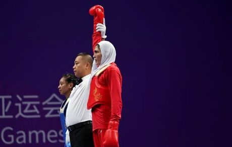 ووشو بانوان بازی‌های آسیایی: خواهران منصوریان یکی فینالیست شد یکی برنز گرفت