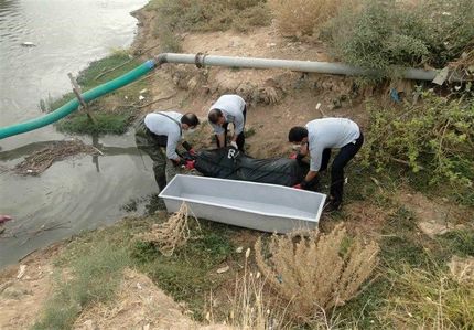 کشف جسد جوان غرق شده در رودخانه کارون بعد از دو روز