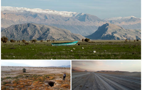 زیباترین دریاچه آب شیرین کشور در مسیر شوری