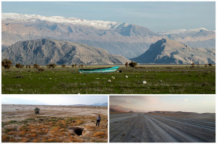 زیباترین دریاچه آب شیرین کشور در مسیر شوری