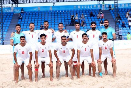 قهرمانی مقتدرانه تیم ملی فوتبال ساحلی در بازی‌های آسیایی