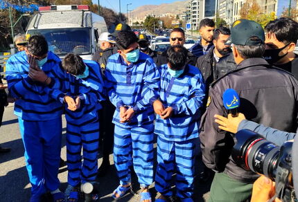 دستگیری ۴ نفر از زورگیران پارک وی تهران