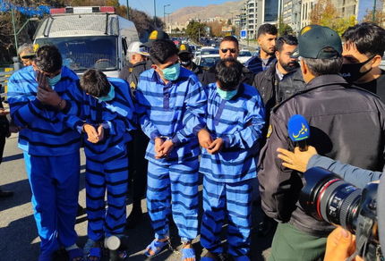 دستگیری ۴ نفر از زورگیران پارک وی تهران