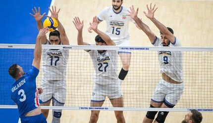 سقوط والیبال ایران در رنکینگ جهانی