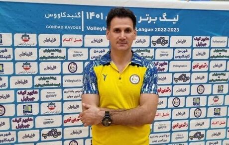 سرمربی تیم والیبال شهرداری گنبد تغییر کرد