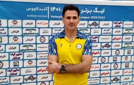 سرمربی تیم والیبال شهرداری گنبد تغییر کرد