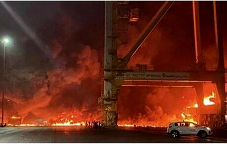 ۱۱۲ مصدوم و مسموم در انفجار در کارخانه کربنات سدیم استان فارس + ویدئو