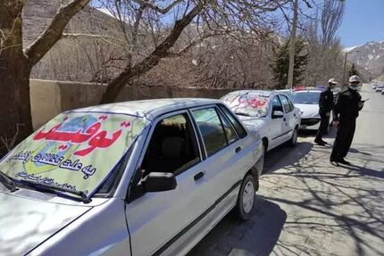 توقیف یک دستگاه پراید به رانندگی پسربچه ۱۰ ساله