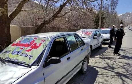 توقیف یک دستگاه پراید به رانندگی پسربچه ۱۰ ساله