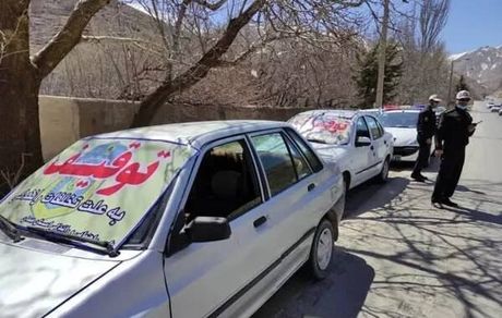 توقیف یک دستگاه پراید به رانندگی پسربچه ۱۰ ساله