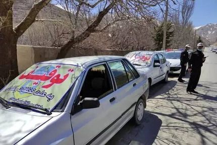 توقیف یک دستگاه پراید به رانندگی پسربچه ۱۰ ساله