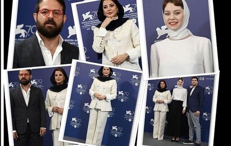 طناز طباطبایی، هومن سیدی، شادی کرم‌رودی و... مقابل دوربین عکاسان جشنواره فیلم ونیز