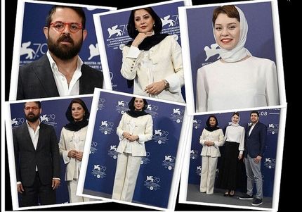 طناز طباطبایی، هومن سیدی، شادی کرم‌رودی و... مقابل دوربین عکاسان جشنواره فیلم ونیز