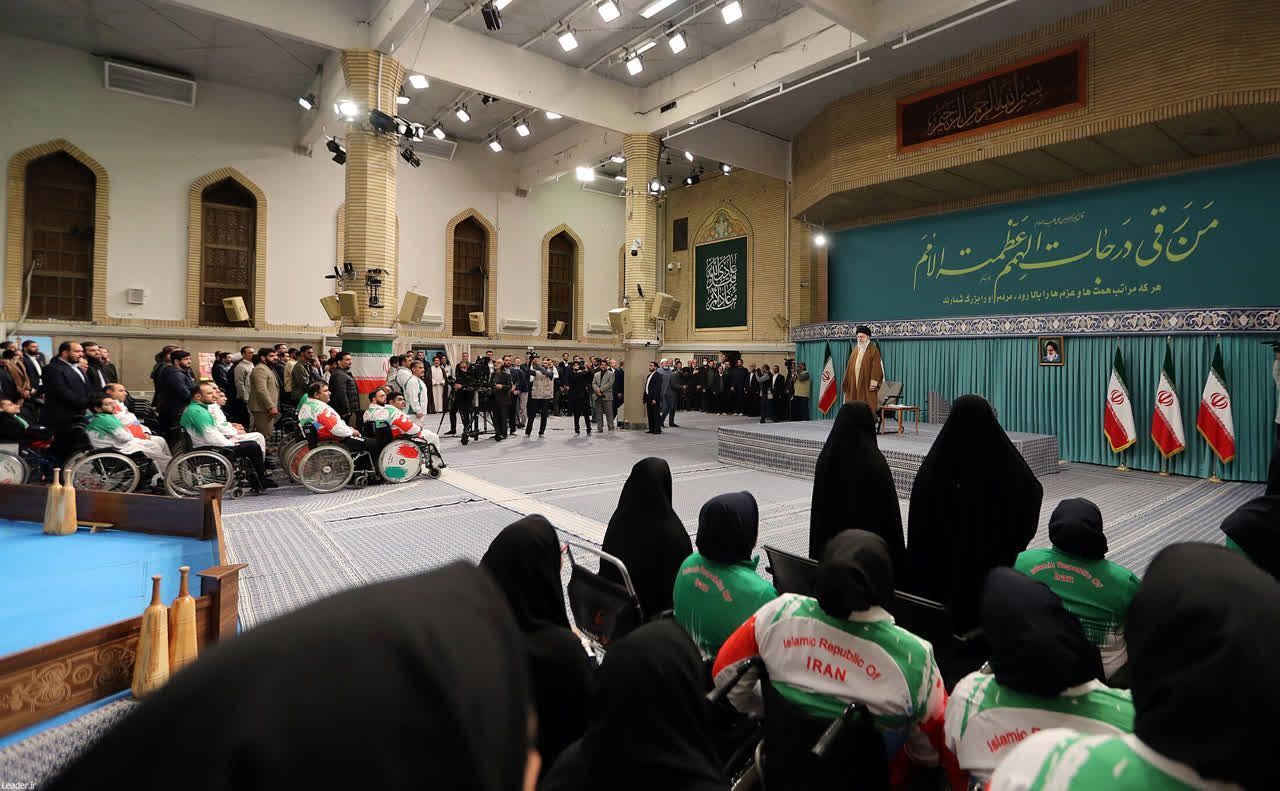 جامعه ورزش با رهبر انقلاب