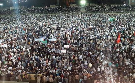 حواشی برگزاری تجمع انتخاباتی یکی از کاندیداهای ریاست جمهوری در اهواز