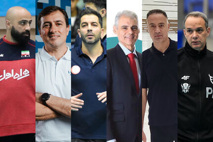کادر فنی تیم ملی والیبال اعلام شد