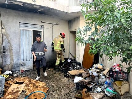 سوختگی پسربچه سه ساله در انفجار موادمحترقه در یک خانه در تهران