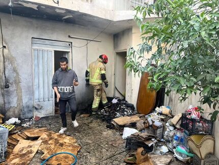 سوختگی پسربچه سه ساله در انفجار موادمحترقه در یک خانه در تهران