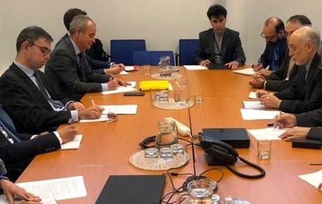 دیدار صالحی با رئیس سازمان انرژی اتمی فرانسه