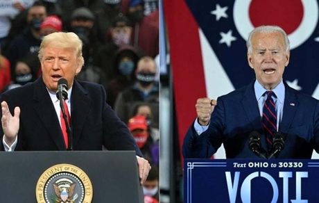 نظرسنجی: ترامپ در انتخابات ۲۰۲۴ آمریکا بایدن را شکست می‌دهد