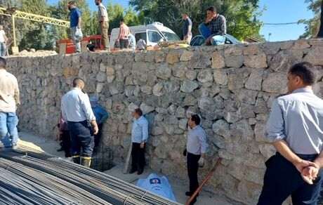 جان باختن یک کارگر ساختمانی بر اثر گودبرداری غیر اصولی در شهرک نیاوران بروجرد