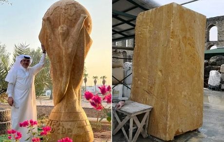 بزرگترین کاپ جام جهانی در قطر ساخته شد