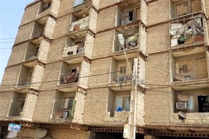 احتمال ریزش یک ساختمان ۷ طبقه در کرج