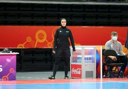 بانوی ایرانی، نامزد بهترین داور فوتسال سال جهان شد