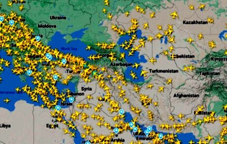 مرز هوایی افغانستان بدون عبور حتی یک پرواز