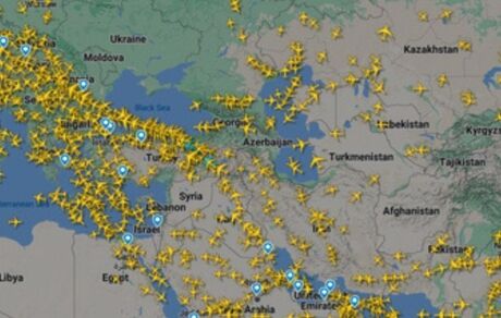 مرز هوایی افغانستان بدون عبور حتی یک پرواز