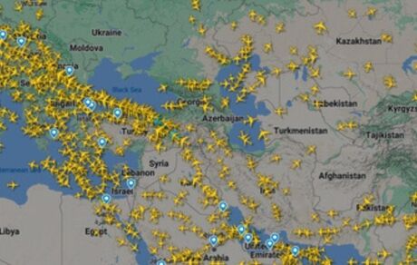 مرز هوایی افغانستان بدون عبور حتی یک پرواز