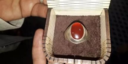  انگشتر سردار شهید حاج قاسم سلیمانی ثبت ملی شد