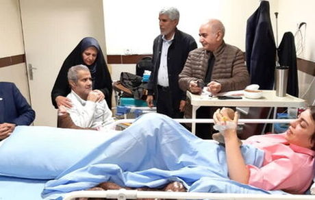 تقدیر پرویز پرستویی و جانبازان از نرگس کلباسی