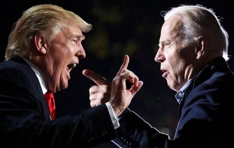 آخرین نظرسنجی‌ها بین ترامپ و بایدن