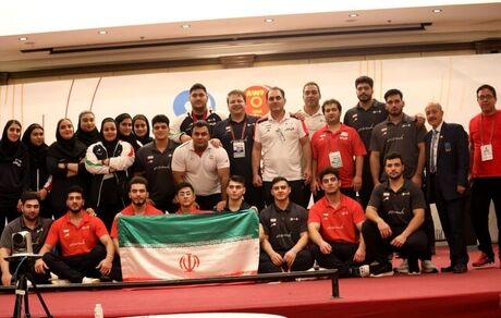 قهرمانی تیم ملی وزنه‌برداری ایران قهرمان رقابت‌های جوانان آسیا