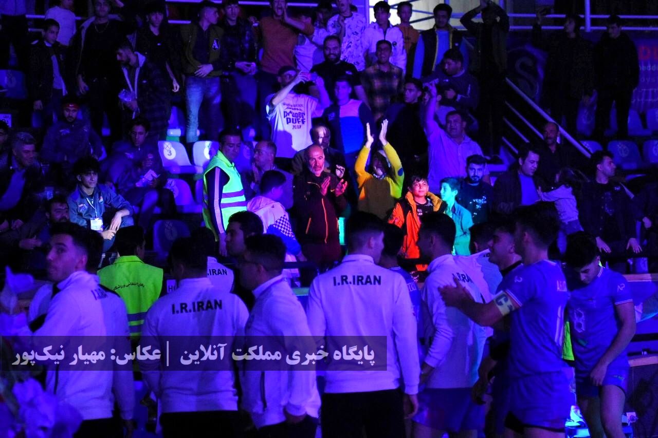 مسابقات کبدی قهرمانی جوانان جهان: بازی ایران و بنگلادش
