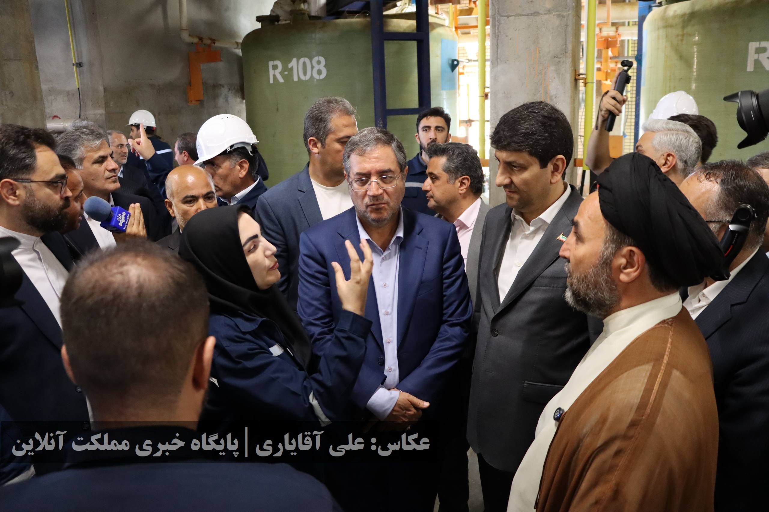 افتتاح واحد توسعه پتروشیمی ارومیه