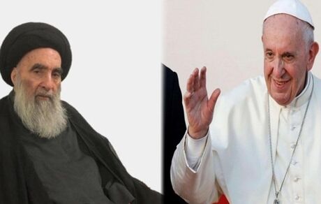 سفر هیأتی از واتیکان به نجف اشرف؛ پاپ ۱۶ اسفند با آیت‌الله سیستانی دیدار می‌کند