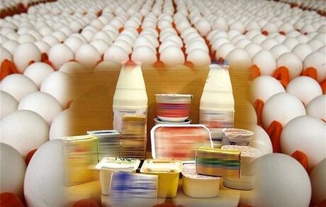 عوارض صادراتی مرغ، تخم‌مرغ، شیرخشک، خامه و چربی برداشته شد