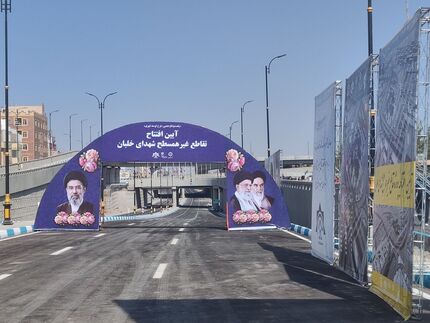 افتتاح بزرگ‌ترین پل پیش‌ساخته جنوب شرق کشور بعد از ۱۱ سال