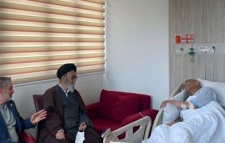 عیادت امام جمعه تبریز از استاندار آذربایجان‌شرقی