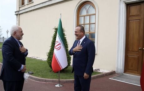 روایت توئیتری ظریف از دیدار با همتای ترک