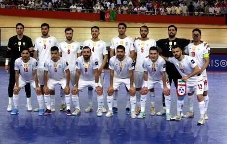 صعود مقتدرانه تیم ملی فوتسال با گل باران افغانستان