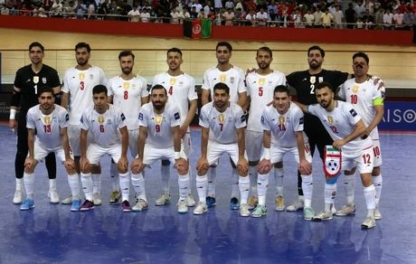 صعود مقتدرانه تیم ملی فوتسال با گل باران افغانستان