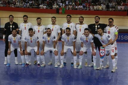 صعود مقتدرانه تیم ملی فوتسال با گل باران افغانستان