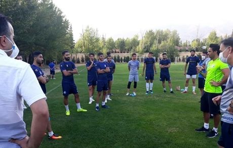 آماده‌باش مجیدی به میلیچ‌ در تمرین استقلال