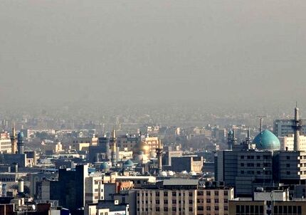 آلودگی هوا ول کن مشهد نیست