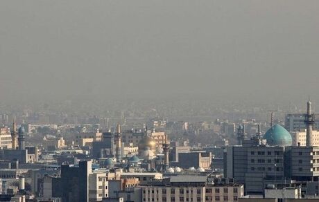 آلودگی هوا ول کن مشهد نیست