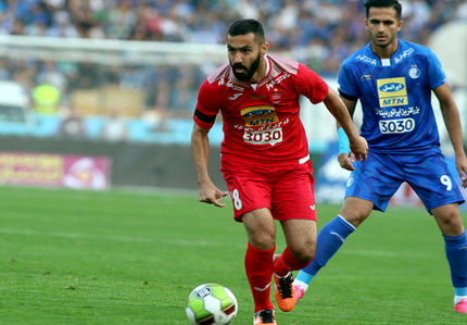 علاقه هافبک پرسپولیس به هافبک استقلال